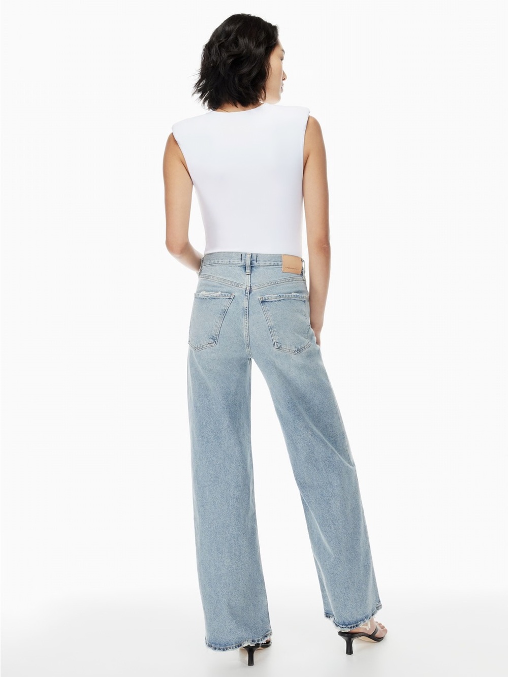 Citizens of Humanity Paloma Baggy Wide Leg Jeans Mischief Size 28 - Picture 2 of 10